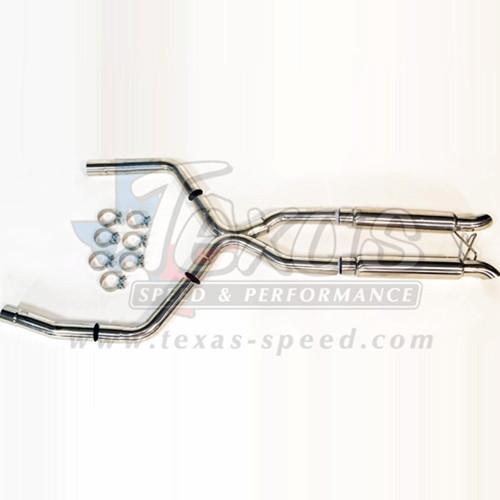 Texas Speed 3" Rumbler True Dual System w/Bullet Mufflers (98-02 LS1 F-Body) 25-SSRUMBLERXKIT