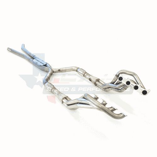 Texas Speed 1-7/8" Long Tube Headers & Off Road X-Pipe (2015-2023 Mustang) 25-TSP50178HXPKG-OR