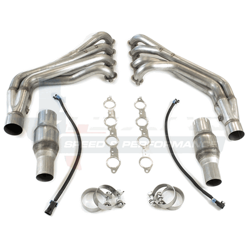 Texas Speed 1-7/8" Long Tube Headers & Off Road Connection Pipes (10-15 Camaro SS/ZL1) 25-TSPG5304HOR-178