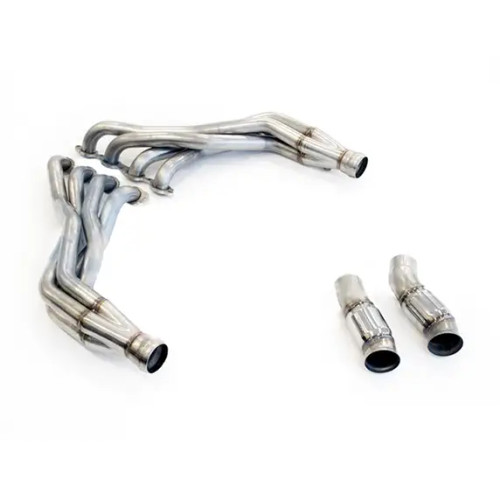 Texas Speed 2" Long Tube Headers & Catted Connection Pipes (2016 - 2024 Camaro SS) TSP-G6304HCAT-200