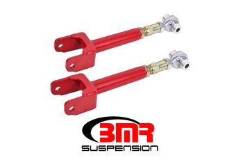 BMR Upper Control Arms - DOM - On-Car Adjustable - Rod Ends - Red (1964 - 1967 A-Body) UTCA044R