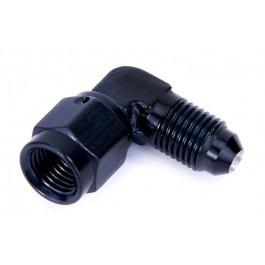 Nitrous Outlet 3 AN 90 Degree Swivel Black 00-01610