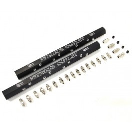 Nitrous Outlet F-Body Dual Billet Aluminum Injection Rail Kit 00-01765-D-F-BODY