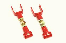 BMR Upper Control Arms - DOM - On-Car Adjustable - Polyurethane Bushings - Red (1979 - 2004 Mustang) UTCA014R