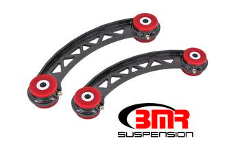 BMR Upper Trailing Arms - Non-Adjustable - Poly Bushings - Black (2008 - 2023 Challenger / 2006 - 2023 Charger) UTA110H