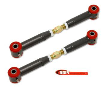 BMR Toe Rods - Rear - Adjustable - Polyurethane Bushings - Black (2010 - 2015 Camaro / 2014 - 2017 SS / 2008 - 2009 G8) TR003H
