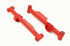 BMR Lower Control Arms - DOM - Non-Adjustable - Polyurethane Bushings - Red (1979 - 1998 Mustang) TCA014R