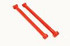 BMR Trailing Arms - Rear - Polyurethane Bushings - Red (1996 - 2006 W-Body) TCA011R