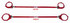 BMR Strut Tower Brace Package - Red (1996 - 2006 W-Body) STP001R