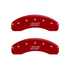 MGP Caliper Covers SS Logo Red Finish Silver Characters (2006 - 2009 Trailblazer SS) 14030STSSRD