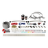 Nitrous Outlet 4 Cylinder 2 Solenoid Direct Port System With Single Injection Rail (E85) - 45-55 PSI 00-10363-E85-R