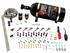 Nitrous Outlet 6 Cylinder 2 Solenoid Direct Port System With Distribution Blocks and Straight Blow Through Nozzles High Fuel Pressure Gas 00-10399-SBT