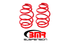 BMR 1.0" Lowering Springs - Front - Red (2010 - 2015 Camaro V8) SP020R