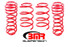 BMR 1.5" Lowering Spring Set - Red (2005 - 2014 Mustang) SP009R