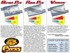 Pypes 2.5" Quarter Panel Exit w/X-Pipe System & Violator Mufflers (1967 - 1969 Camaro / Firebird) SGF60V