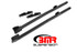 BMR Subframe Connectors - Weld-On - Boxed - Black (1979 - 2004 Mustang Hardtop) SFC025H