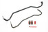 BMR Sway Bar Kit w/Bushings - Front & Rear - Black (2008 - 2009 Pontiac G8) SB029H