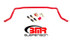 BMR Sway Bar Kit w/Bushings - Front - Solid - 1.25" - Non-Adjustable - Red (1978 - 1987 G-Body) SB020R