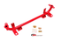 BMR Radiator Support w/Sway Bar Mount - Red (2005 - 2014 Mustang / 2007 - 2014 Shelby GT GT500) RS003R