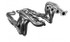 Kooks 2" Stainless Headers & Catted Connection Kit (2015 - 2026 Mustang GT / Dark Horse 5.0L) 1151H622