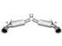 Borla 2.5" Axle Back Exhaust - Touring (2010 - 2013 Camaro SS) 11774
