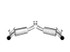 Borla 2.5" Axle Back Exhaust - S-Type (2010 - 2013 Camaro SS w/Ground FX) 11801