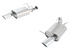 Borla 2.75" Axle Back Exhaust - S-Type (2013 - 2014 Mustang GT / 2013 -2014 Mustang Boss 302) 11837