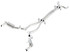 Borla 2.5" Catback Exhaust - S-Type (2010 - 2013 Camaro SS w/Ground FX) 140330