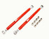 BMR Lower Control Arms - Chrome-Moly - Double Adjustable - Rod Ends - Red (1982 - 2002 F-Body / 1978 - 1987 G-Body) MTCA003R