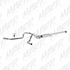 MBRP Installer Series 2.5" Cat Back Exhaust Aluminized Dual Side Exit (2015 - 2020 F-150 EcoBoost) S5254AL