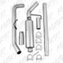 MBRP 04-08 F-150 Installer Series Cat Back Exhaust Aluminized Single Side Exit S5200AL