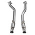 Kooks 3" GREEN Catted Connection Pipes for Kooks Headers (2011 - 2020 WK2 Grand Cherokee / Durango) 36103301