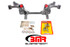 BMR K-Member - SBC/BBC Motor Mounts - Pinto Rack Mounts - Black (1982-1992 F-Body) KM007-1H