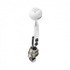 Hurst Billet Plus Shifter & Classic White Ball (10-15 Camaro Base/V6 Manual) 3916029