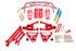 BMR Handling Performance Package - Level 2 - Red (1967 A-Body) HPP038R