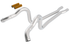 Borla 2.75" Over Axle Mid Pipes (2011 - 2014 Mustang GT / 2011 - 2014 Shelby GT500) 60521