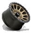 Fuel Off-Road 17x9 Vector Wheel 5x127 BP -12 ET Bronze D600