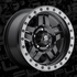 Fuel Off-Road 16x8 Anza Wheel 6x5.5 BP 1 ET Matte Black Anthracite Ring D557