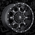 Fuel Off-Road 20x10 Krank Wheel 8x170 BP -12 ET Matte Black D517