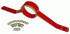 BMR Driveshaft Safety Loop - Red (1979 - 1993 Mustang) DSL008R