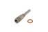 Vortech stainless steel filtered oil feed fitting with sealing washer