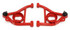 BMR A-Arms - Lower - DOM - Non-Adjustable - Polyurethane Bushings - Spring Pocket - Red (1982 - 1992 F-Body) AA008R