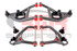 BMR A-Arm Kit - Black (1967 - 1969 F-Body / 1968-1974 X-Body) AA029H