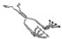 ARH Full Exhaust System 1-7/8" Header Off Road (2010 - 2015 Camaro V8 LS3/L99) CAV8-10178300FSNC