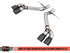 AWE Axle-back Exhaust Track Edition Quad Outlet Black Tips (16-18 Camaro SS/ZL1) 3020-43075