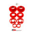 BMR Rear Cradle Bushing Kit - Polyurethane Inserts Only - Street Version (2012 - 2015 Camaro) BK040