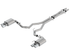Borla Cat-Back Exhaust System - ATAK - Polished Tips (2018 - 2023 Mustang GT - Active Exhaust) 140743
