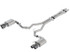 Borla Cat-Back Exhaust System - ATAK - Black Carbon Fiber Tips (2018 - 2023 Mustang GT - Active Exhaust) 140743CFBA