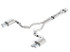 Borla Catback Exhaust System - S-Type - Polished Tips (2018 - 2023 Mustang GT w/o Active Valves) 140745
