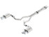 Borla Catback Exhaust System - ATAK - Polished Tips (2018 - 2023 Mustang GT w/o Active Valves ) 140746